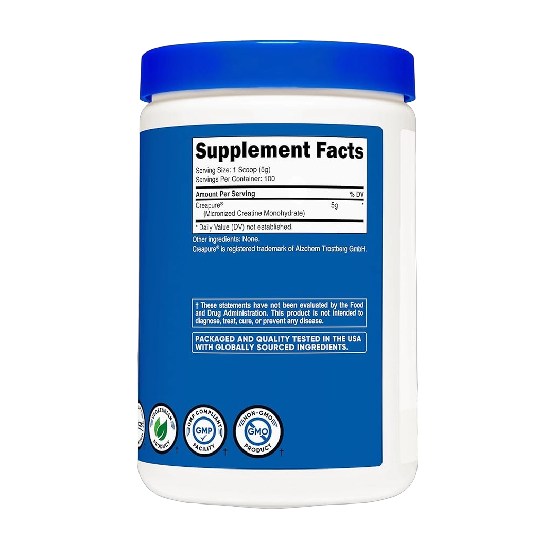 Nutricost, Performance, Creatine Monohydrate, 1.1 lb, 500 g