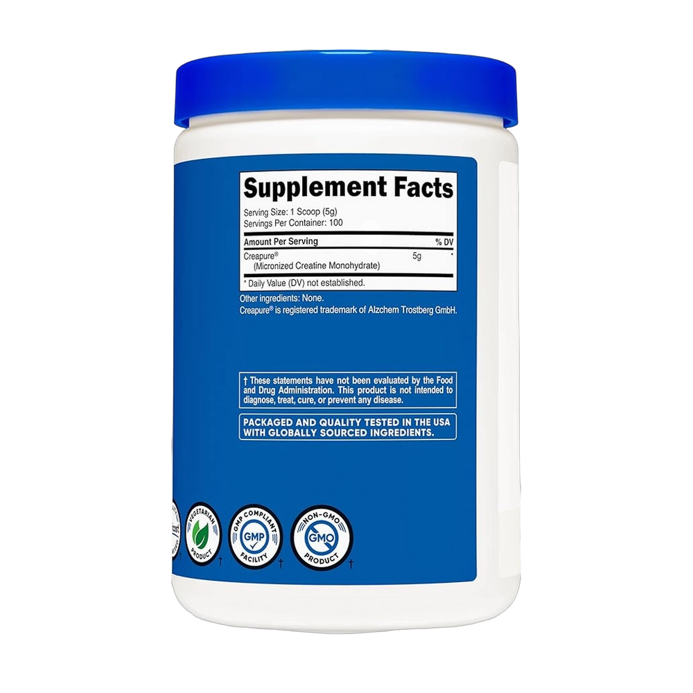 Nutricost, Performance, Creatine Monohydrate, 1.1 lb, 500 g