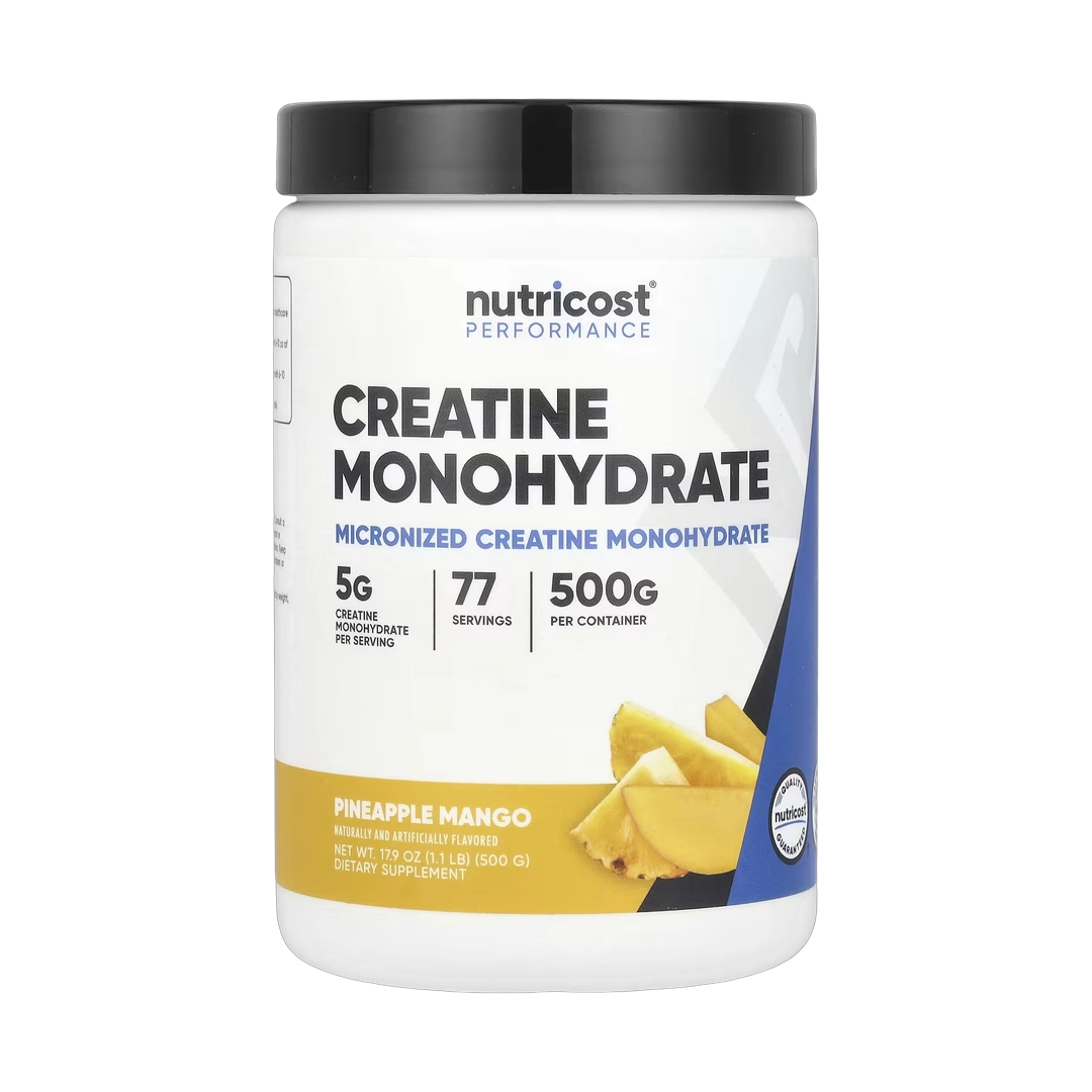 Nutricost, Performance, Creatine Monohydrate, Pineapple Mango, 1.1 lb, 500 g