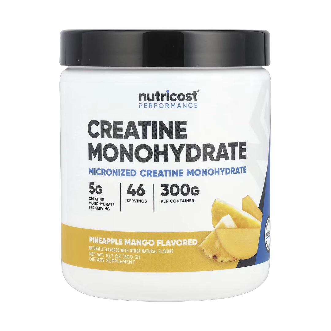 Nutricost, Performance, Creatine Monohydrate, Pineapple Mango, 10.7 oz, 300 g