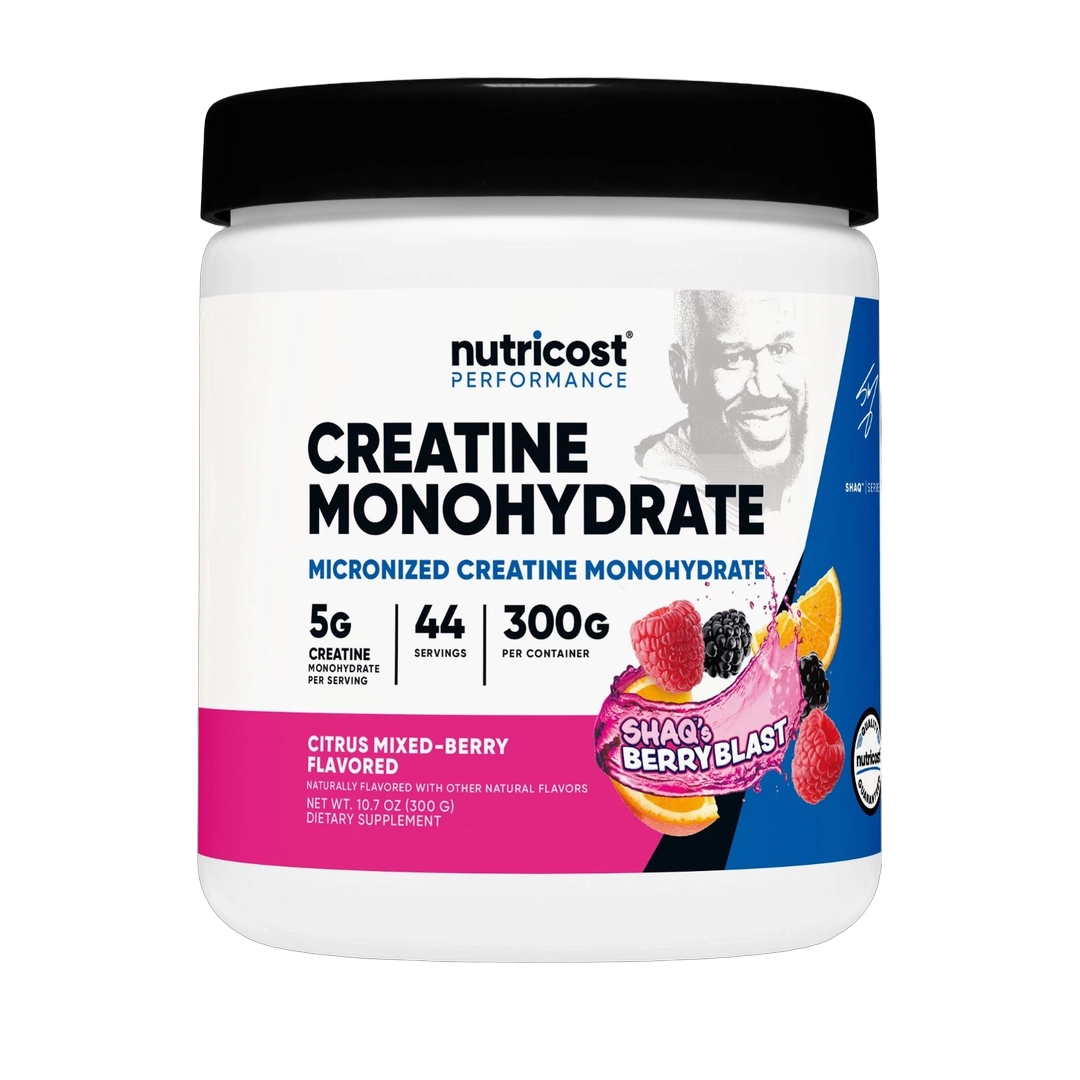 Nutricost, Performance, Creatine Monohydrate, Shaq's Berry Blast, 10.7 oz, 300 g