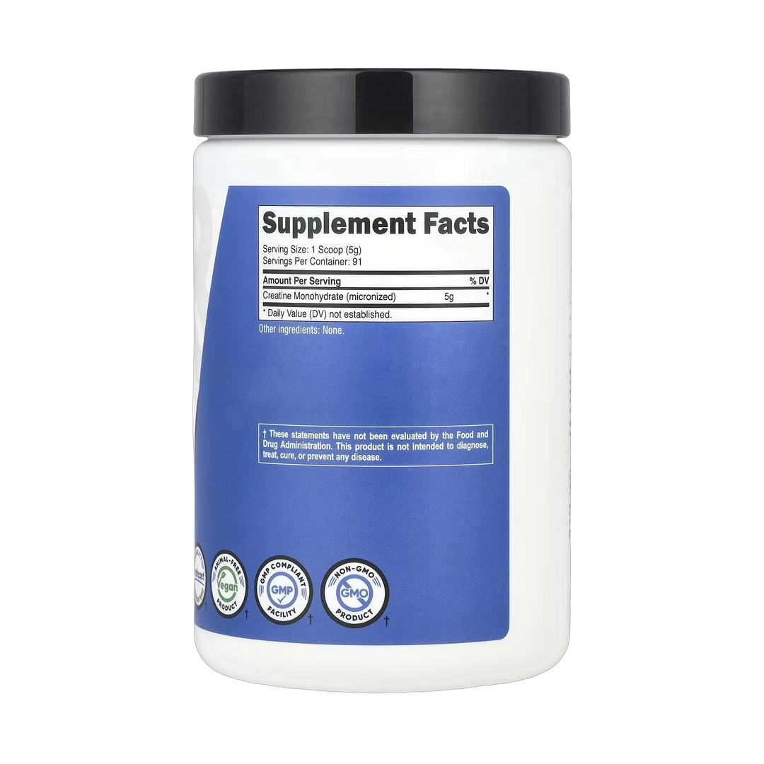 Nutricost, Performance, Creatine Monohydrate, Unflavored, 1 lb, 454 g