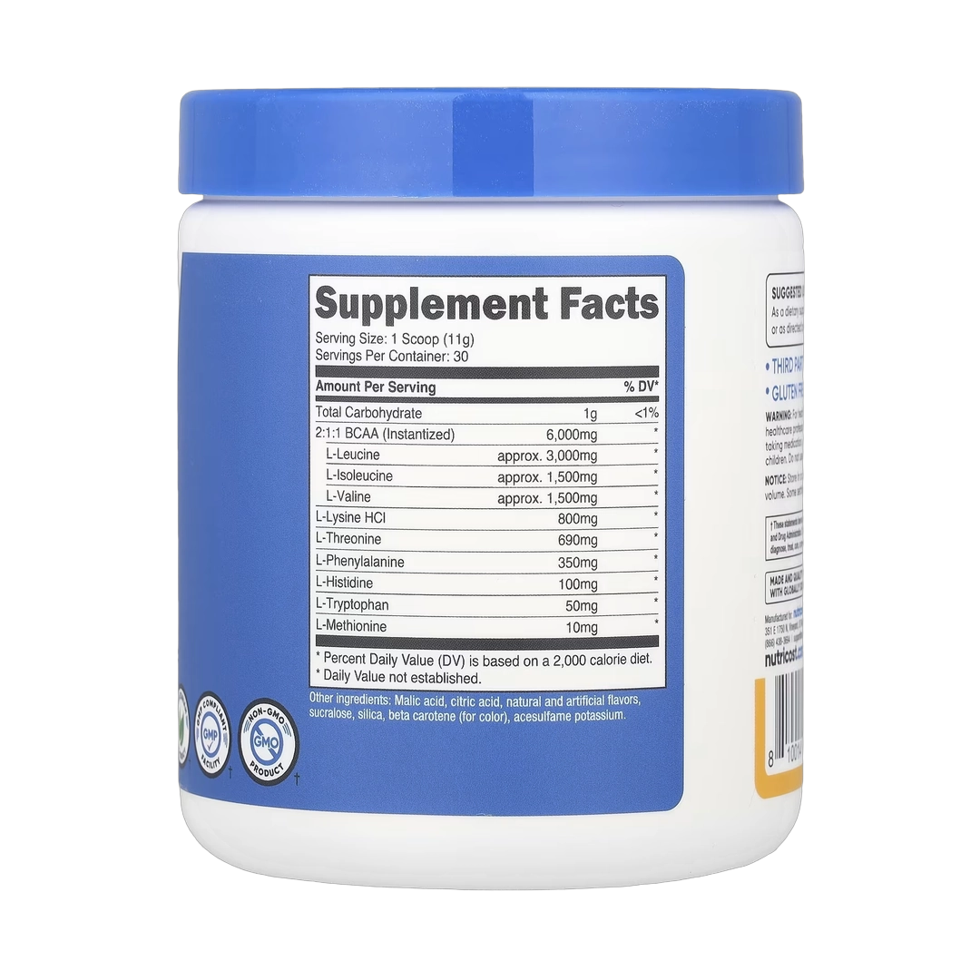 Nutricost, Performance, EAA Powder, 11.8 oz, 330 g