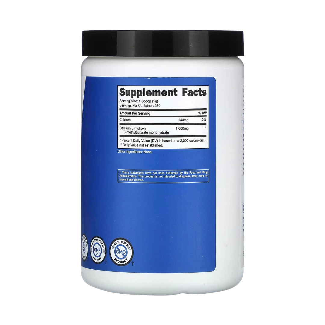 Nutricost, Performance, HMB, Unflavored, 8.9 oz, 250 g