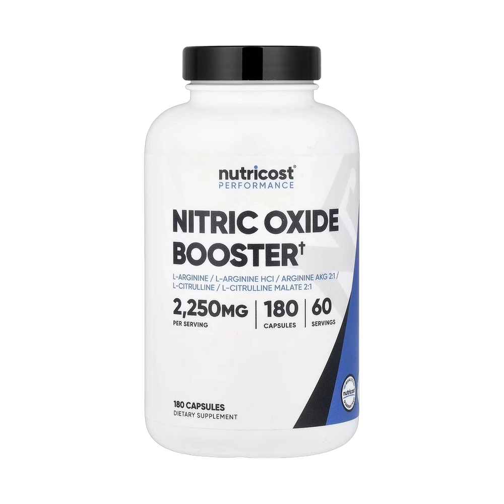 Nutricost, Performance, Nitric Oxide Booster, 180 Capsules