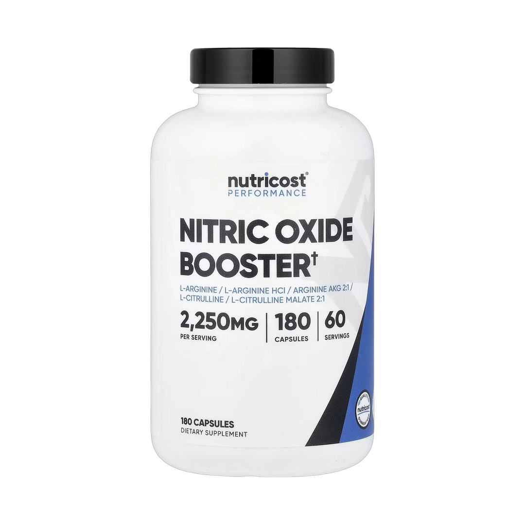 Nutricost, Performance, Nitric Oxide Booster, 180 Capsules