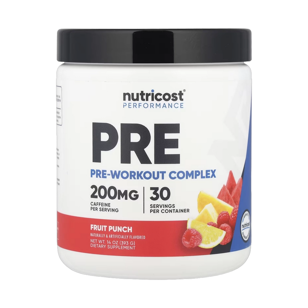 Nutricost, Performance, Pre-Workout Complex, Fruit Punch, 14 oz, 393 g