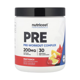 Nutricost, Performance, Pre-Workout Complex, Fruit Punch, 14 oz, 393 g