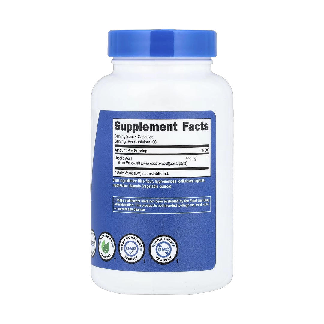 Nutricost, Performance, Ursolic Acid, 120 Capsules