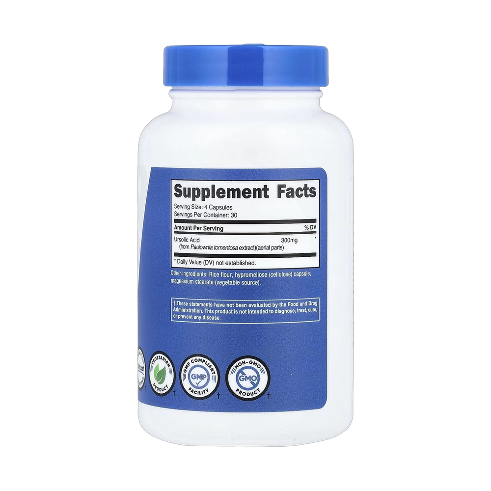 Nutricost, Performance, Ursolic Acid, 120 Capsules