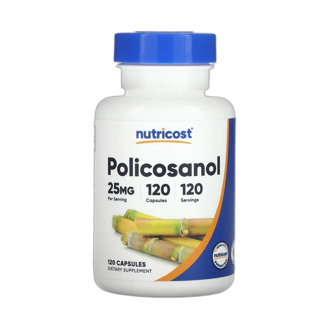 Nutricost, Policosanol, 25 mg, 120 Capsules