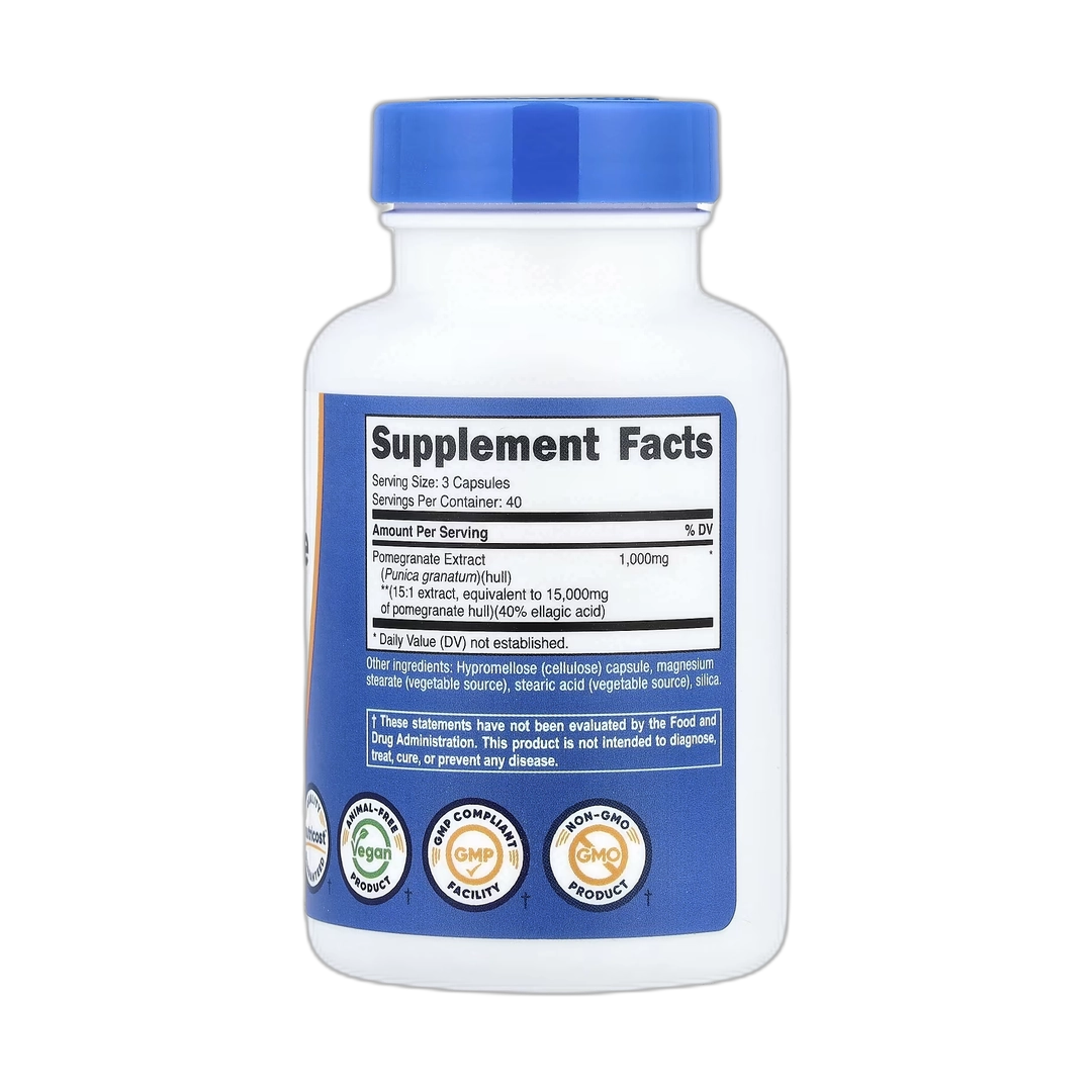 Nutricost, Pomegranate, 120 Capsules