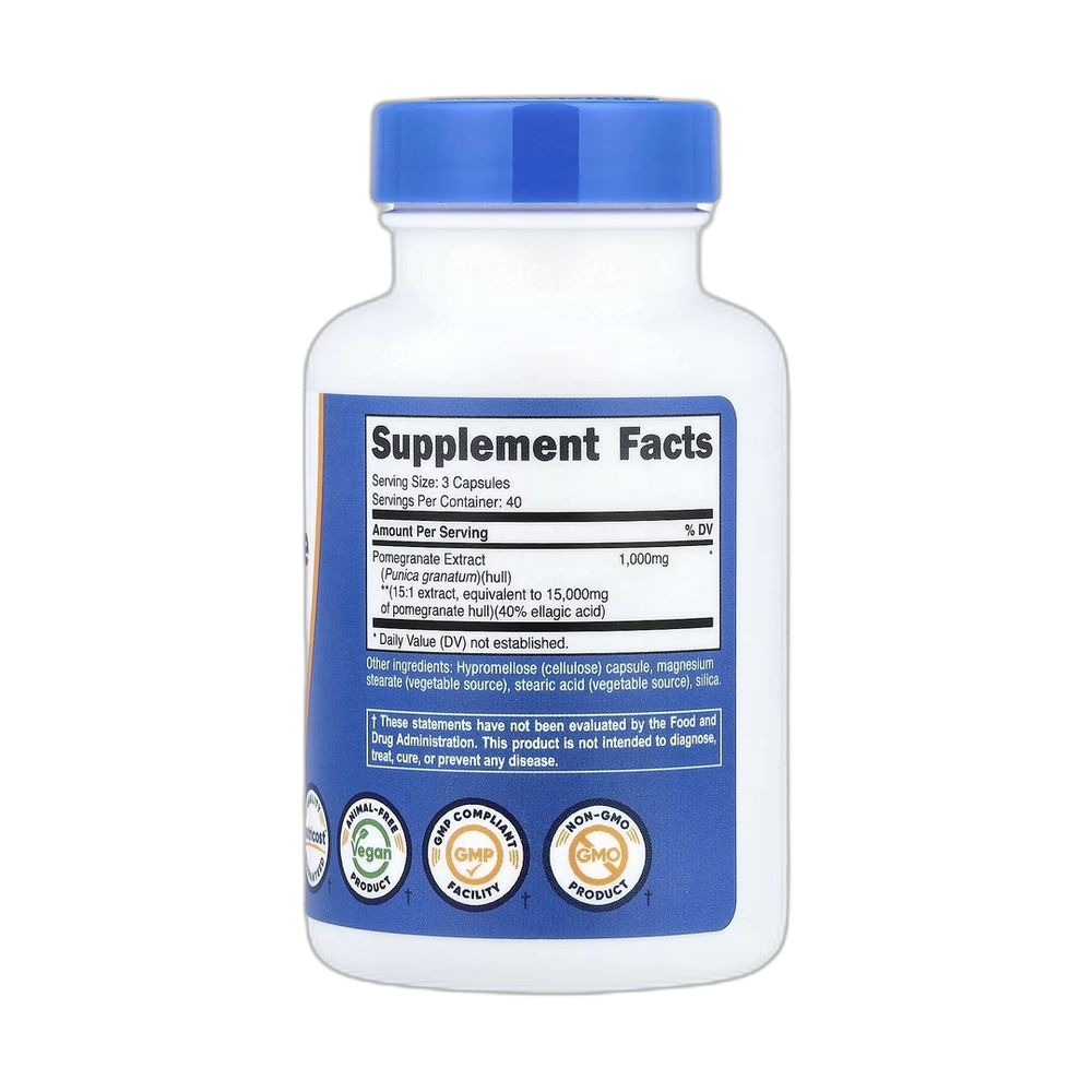 Nutricost, Pomegranate, 120 Capsules