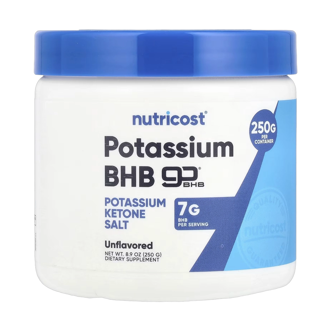 Nutricost, Potassium BHB, goBHB®, Unflavored, 8.9 oz, 250 g
