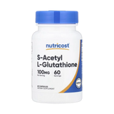Nutricost, S-Acetyl L-Glutathione, 100 mg, 60 Capsules