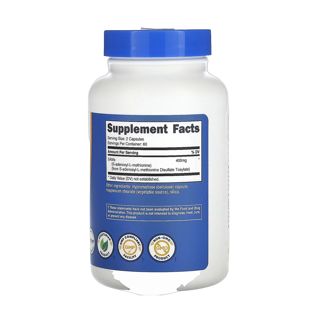Nutricost, SAMe, 120 Capsules