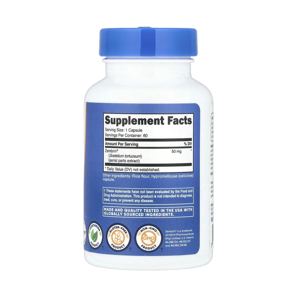 Nutricost, Sceletium Tortuosum, 50 mg , 60 Capsules