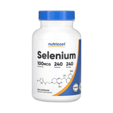 Nutricost, Selenium, 100 mcg, 240 Capsules