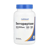 Nutricost, Serrapeptase, 20 mg, 120 Capsules