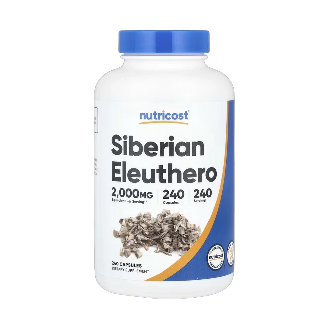 Nutricost, Siberian Eleuthero, 2,000 mg, 240 Capsules