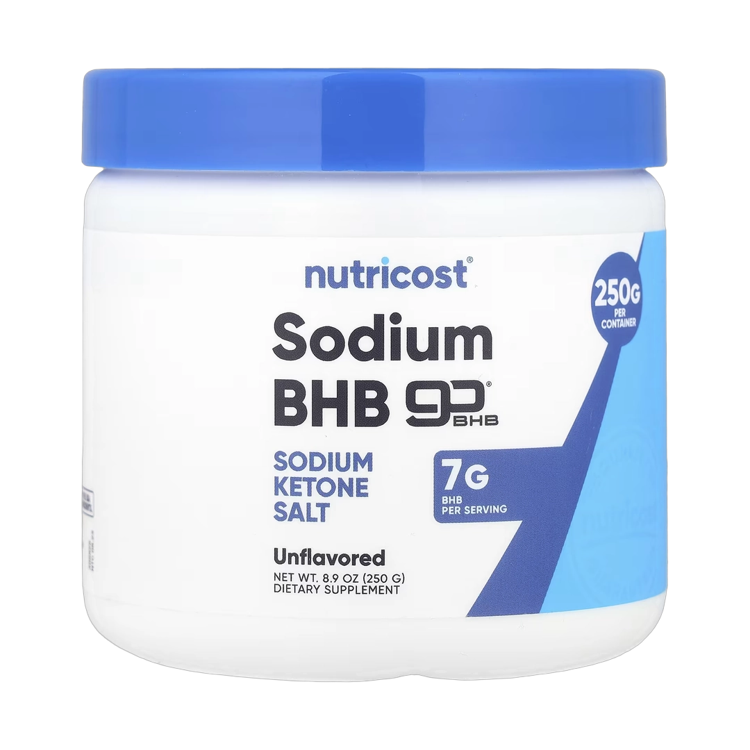 Nutricost, Sodium BHB, goBHB®, Unflavored, 8.9 oz, 250 g