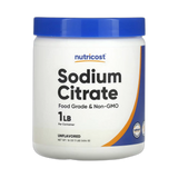 Nutricost, Sodium Citrate, Unflavored, 16 oz, 454 g
