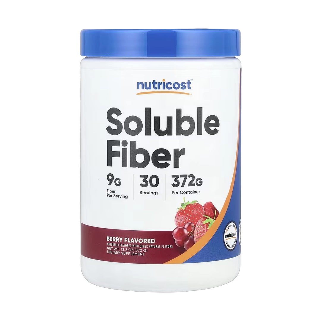 Nutricost, Soluble Fiber, Berry, 13.3 oz, 372 g