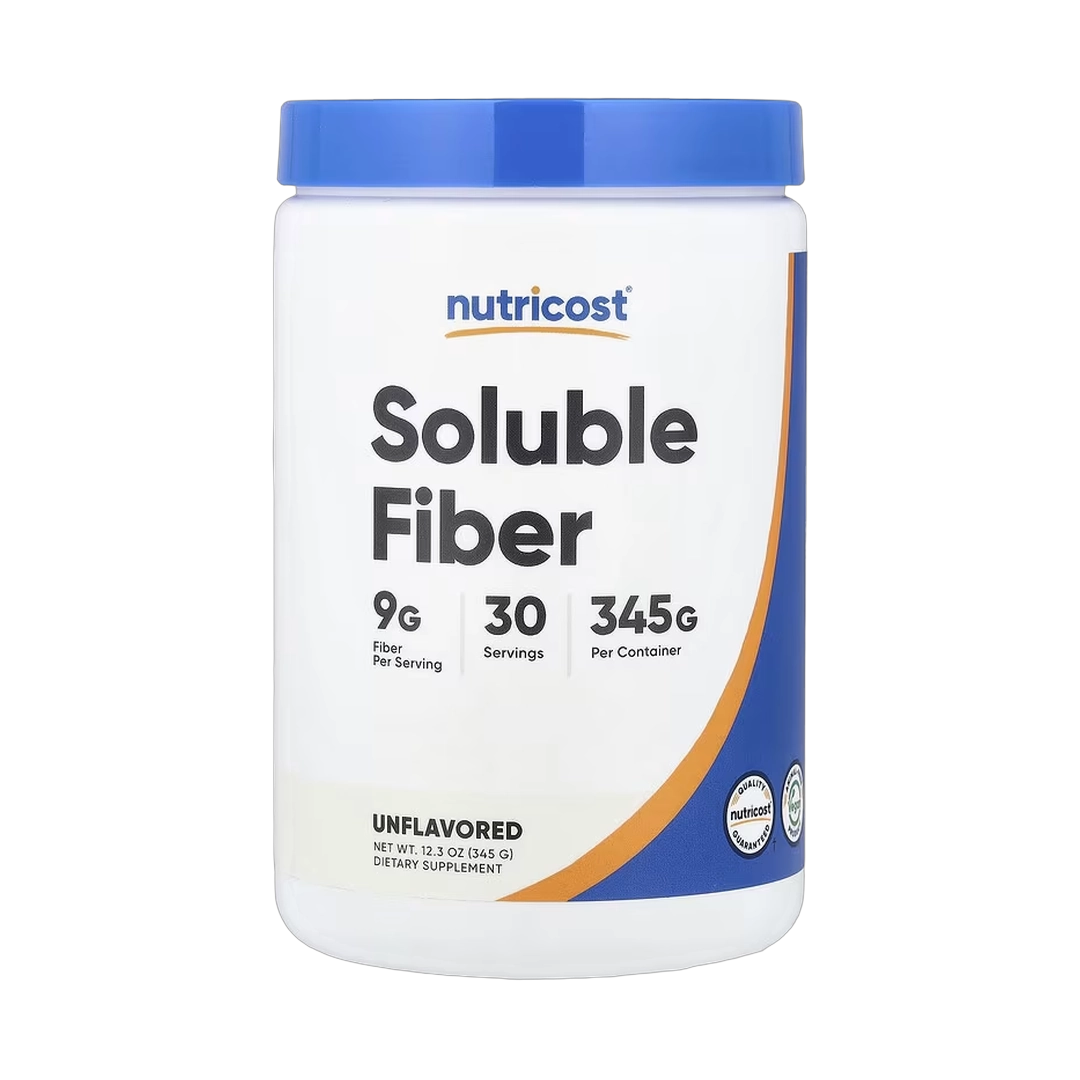 Nutricost, Soluble Fiber, Unflavored, 12.3 oz, 345 g