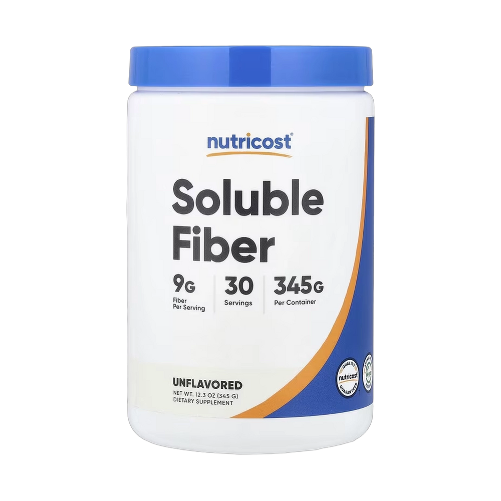 Nutricost, Soluble Fiber, Unflavored, 12.3 oz, 345 g