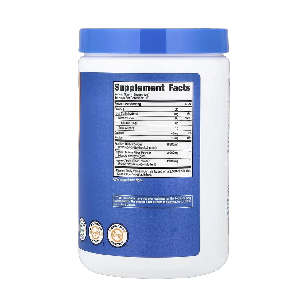 Nutricost, Soluble Fiber, Unflavored, 12.3 oz, 345 g