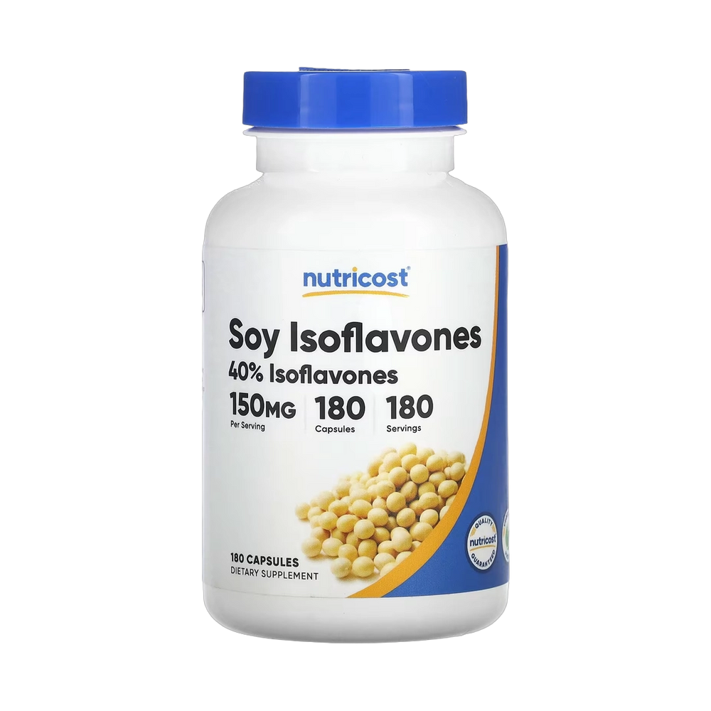 Nutricost, Soy Isoflavones, 150 mg, 180 Capsules
