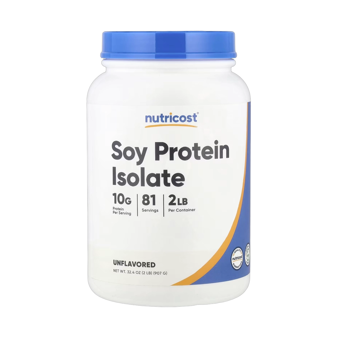 Nutricost, Soy Protein Isolate, Unflavored, 2 lb, 907 g