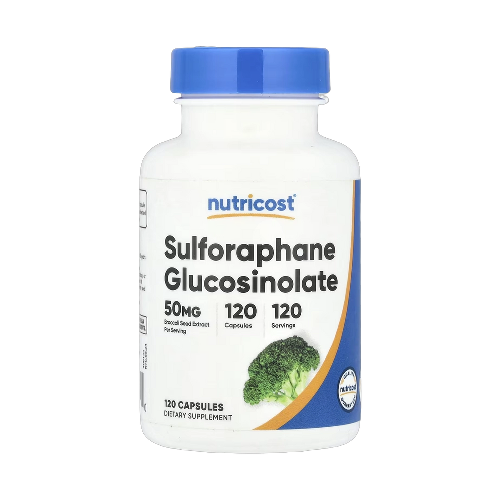 Nutricost, Sulforaphane Glucosinolate , 50 mg, 120 Capsules