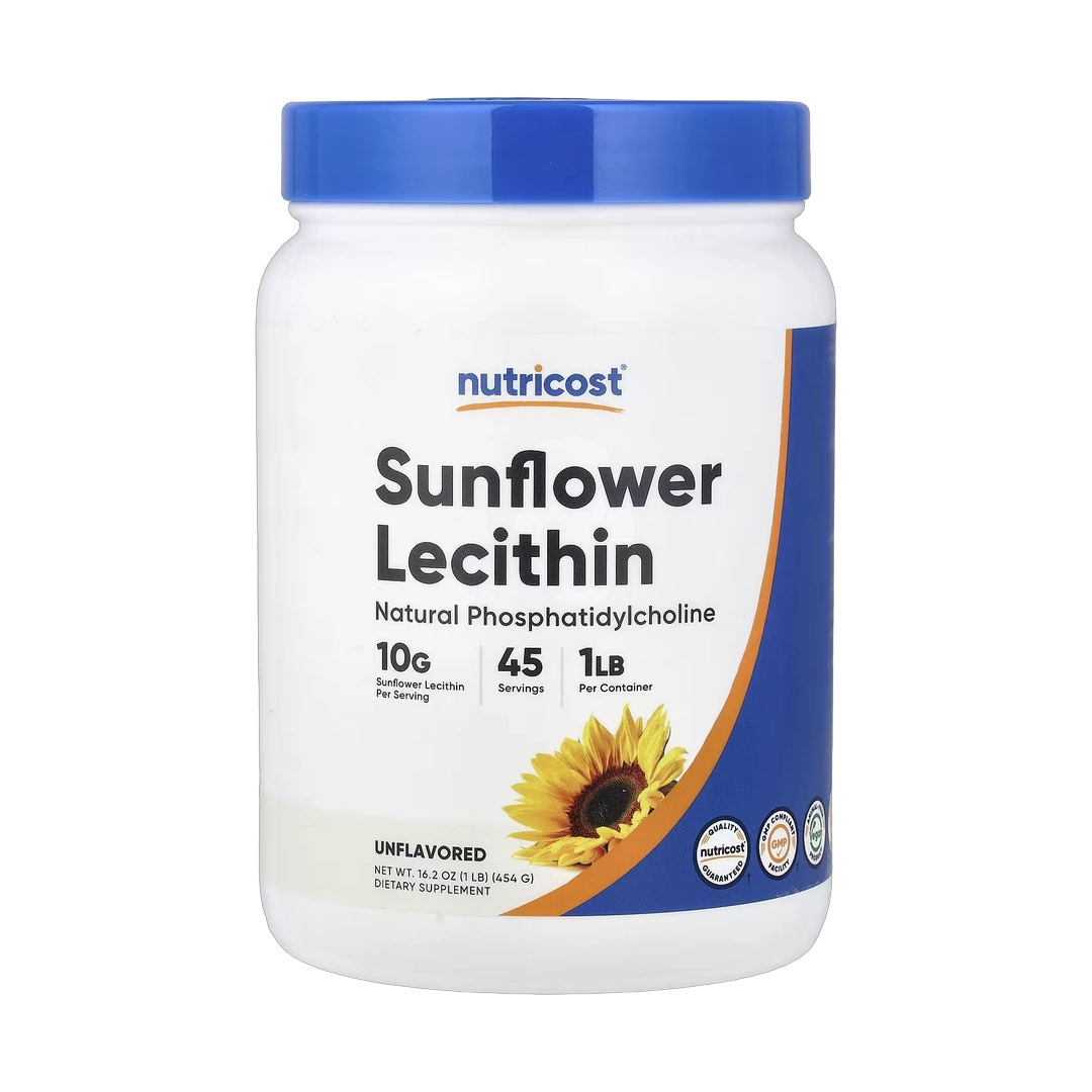 Nutricost, Sunflower Lecithin, Unflavored, 16.2 oz, 454 g