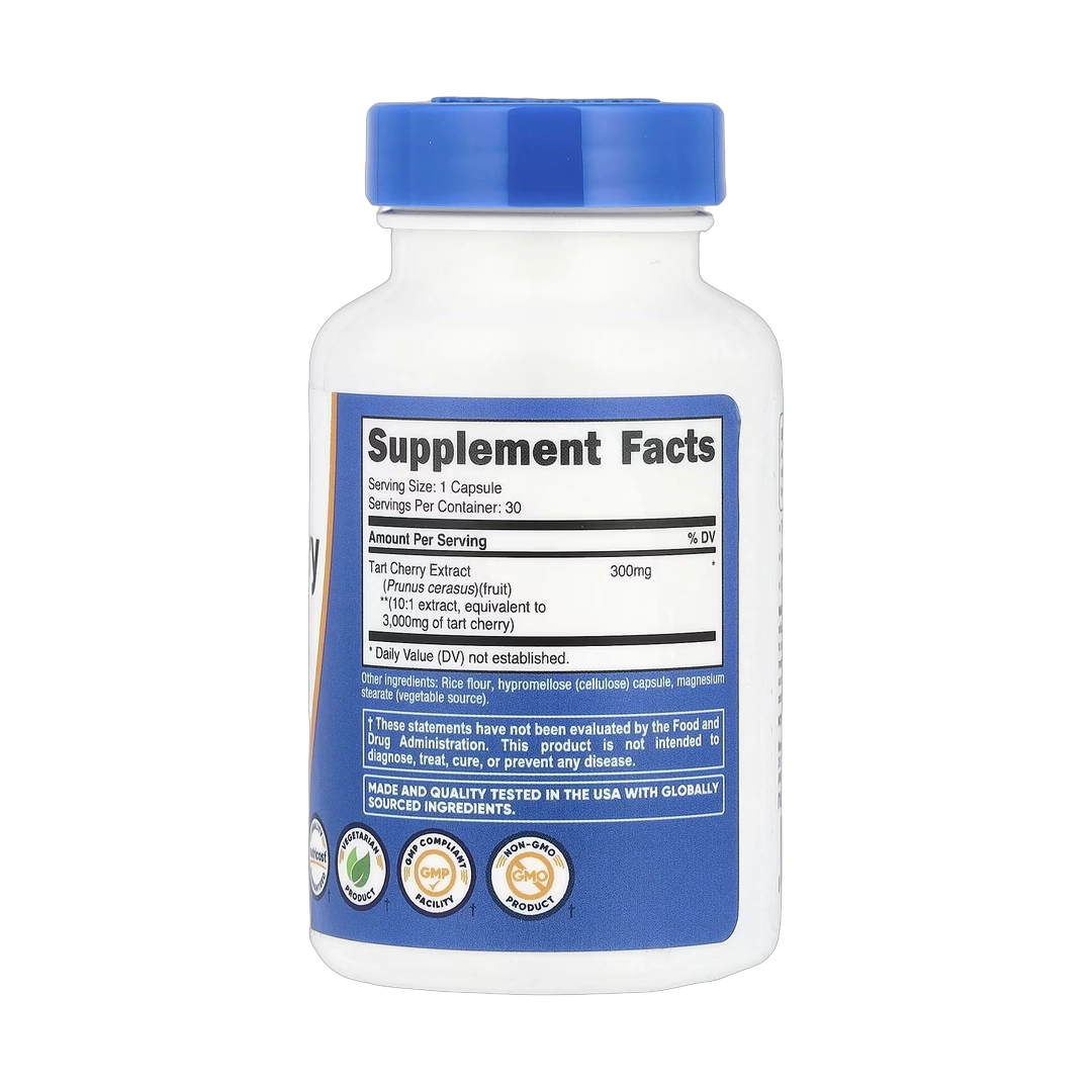 Nutricost, Tart Cherry, 3,000 mg, 30 Capsules