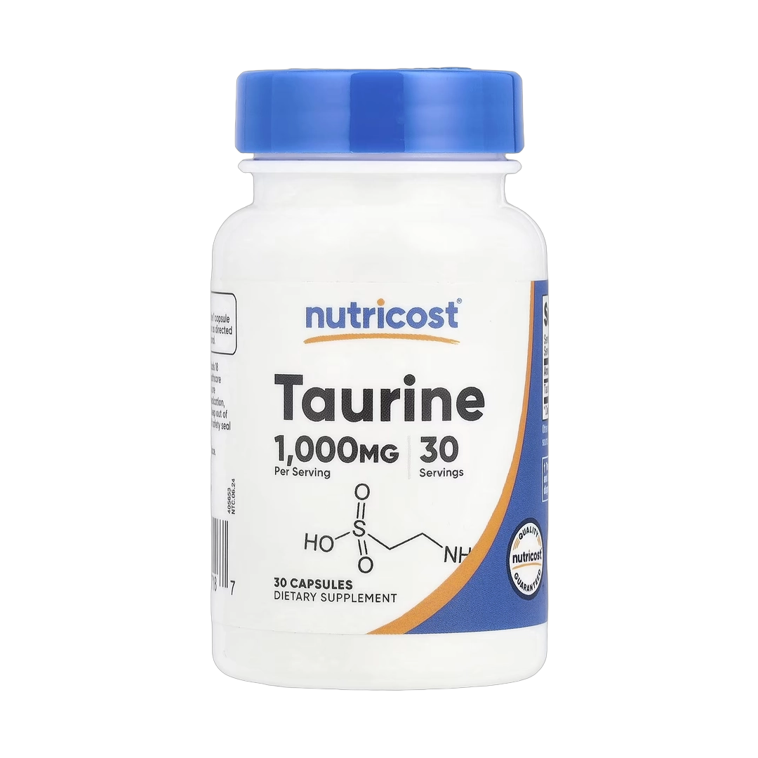 Nutricost, Taurine, 1,000 mg, 30 Capsules