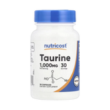 Nutricost, Taurine, 1,000 mg, 30 Capsules