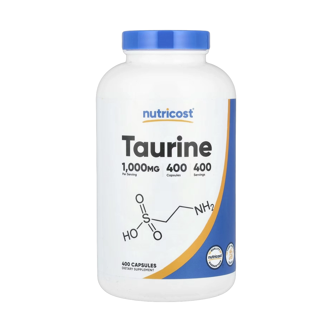 Nutricost, Taurine, 1,000 mg , 400 Capsules