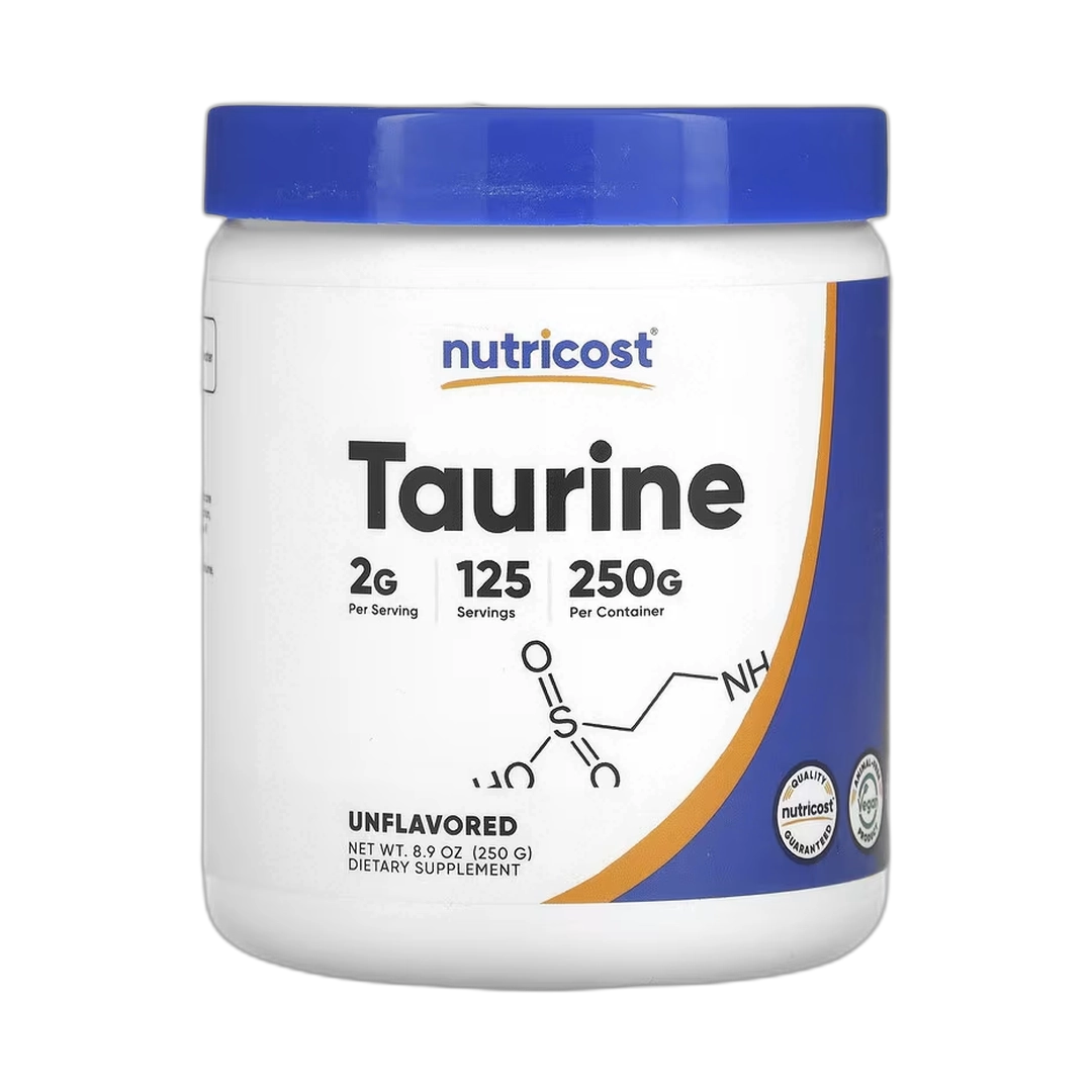 Nutricost, Taurine, Unflavored, 8.9 oz, 250 g