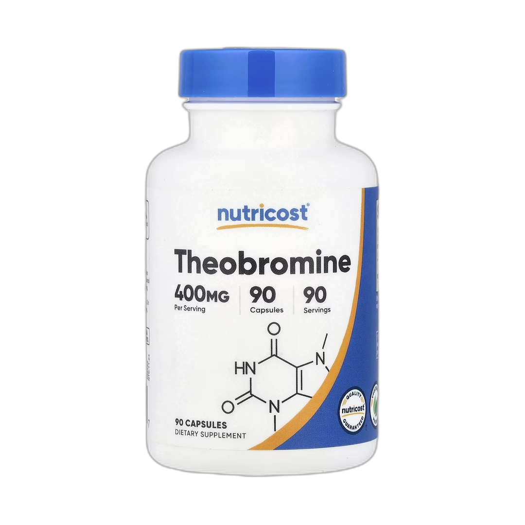 Nutricost, Theobromine, 400 mg, 90 Capsules
