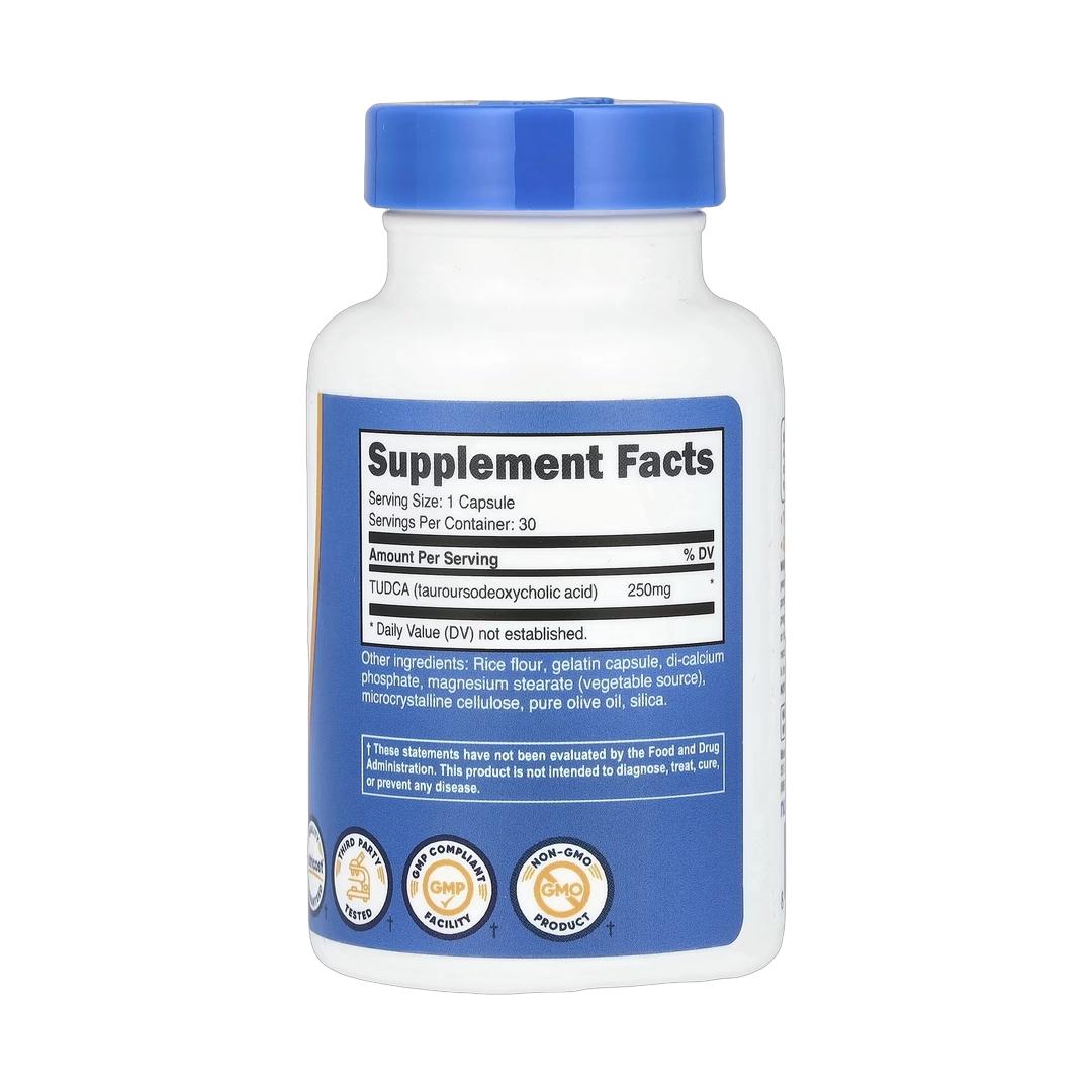 Nutricost, TUDCA, 250 mg, 30 Capsules