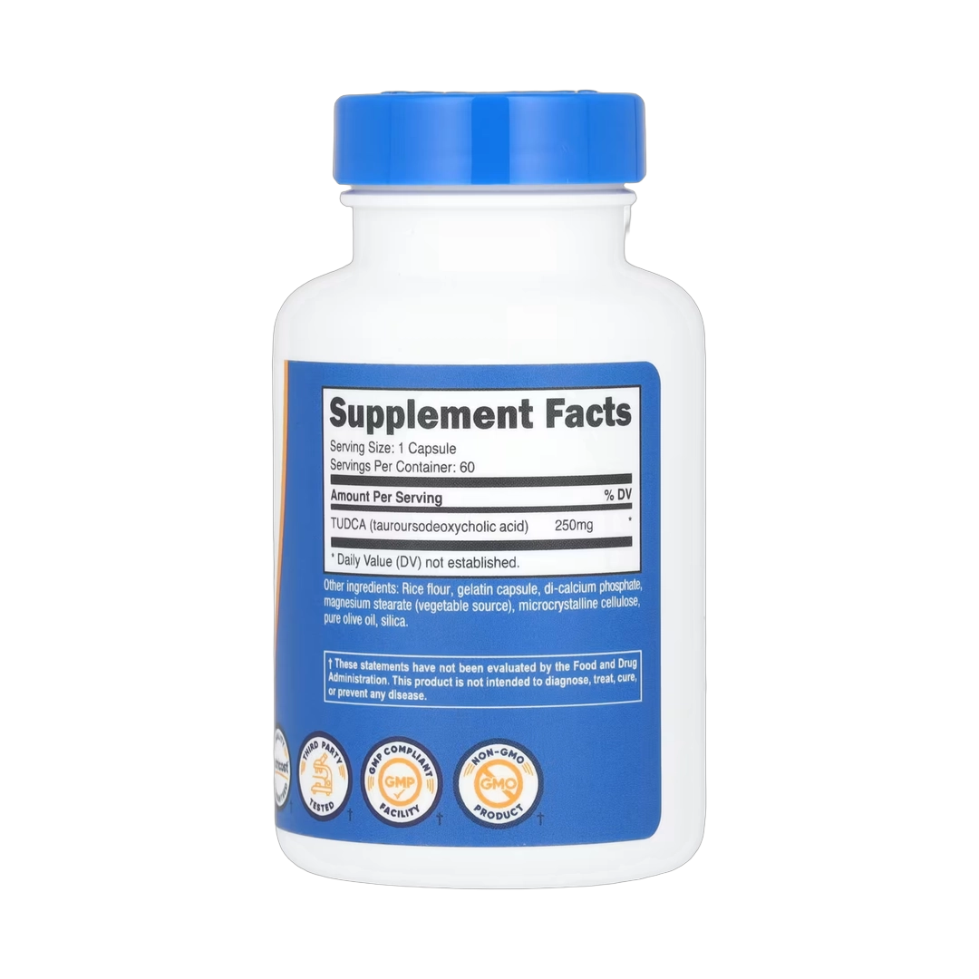 Nutricost, TUDCA, 250 mg, 60 Capsules