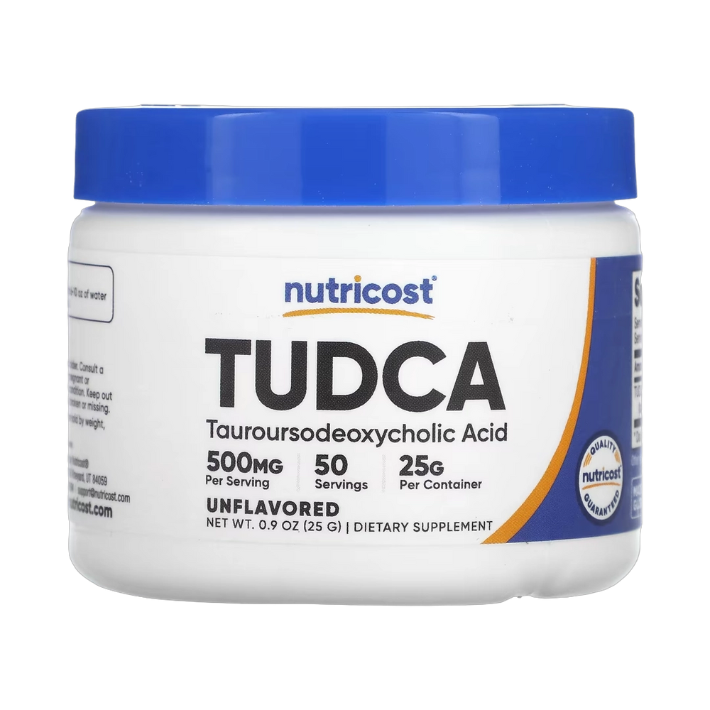 Nutricost, TUDCA, Unflavored, 0.9 oz, 25 g