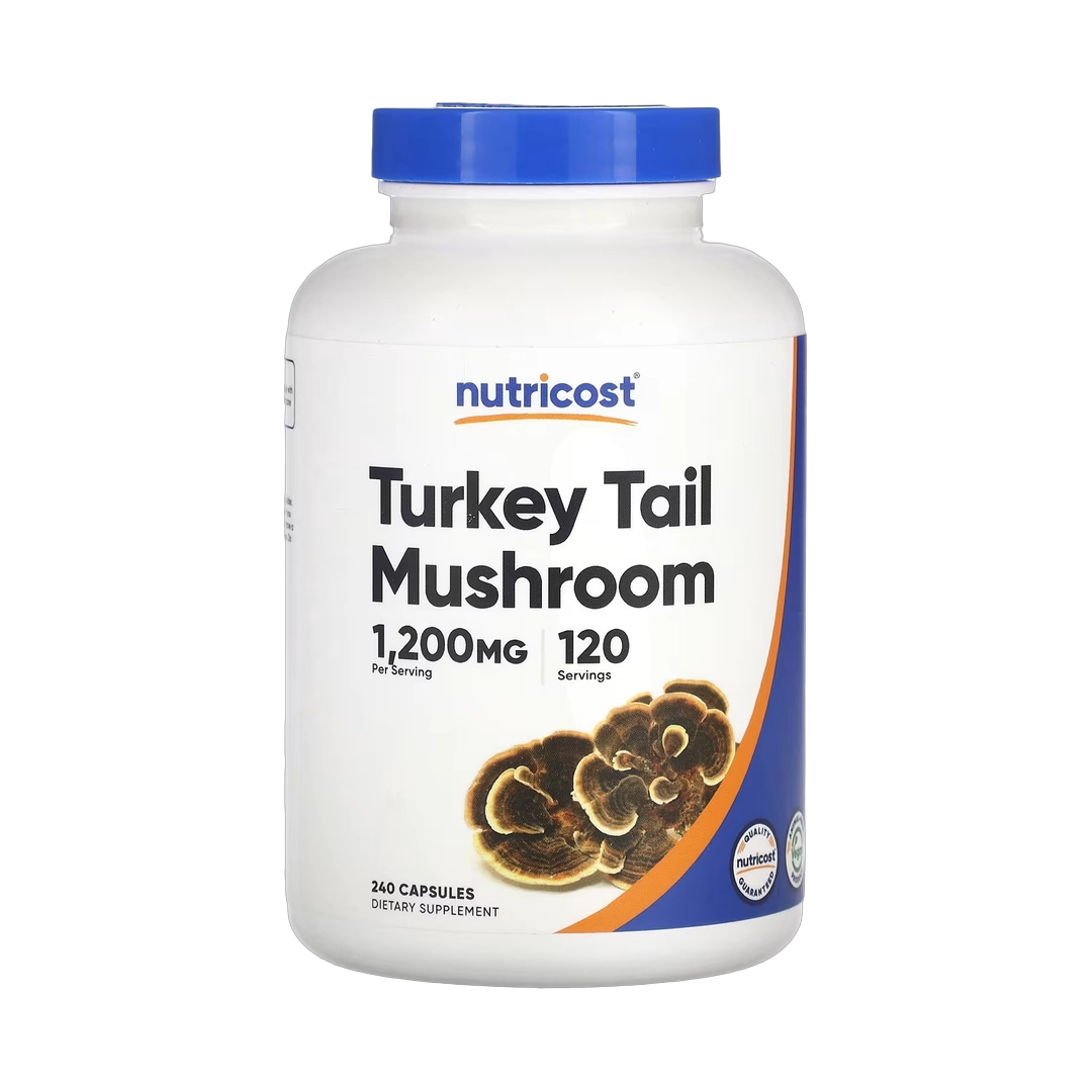 Nutricost, Turkey Tail Mushroom, 240 Capsules