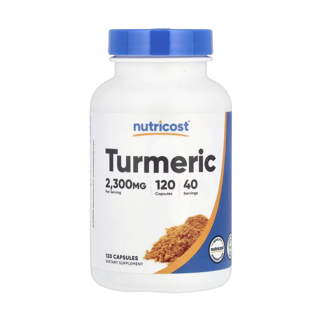 Nutricost, Turmeric, 120 Capsules