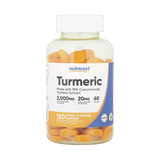 Nutricost, Turmeric Gummies, Citrus, 120 Gummies