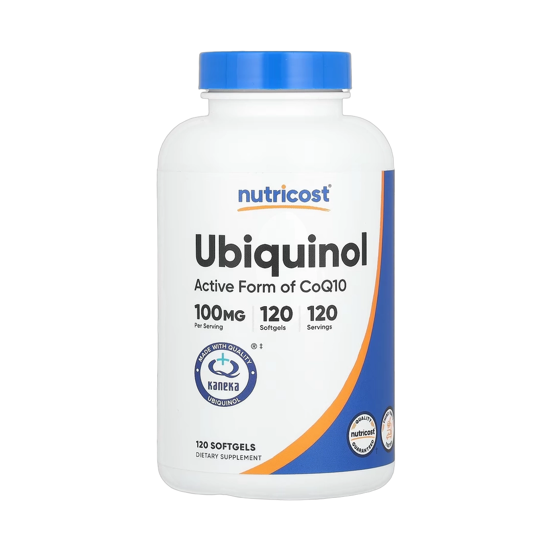 Nutricost, Ubiquinol, 100 mg, 120 Softgels
