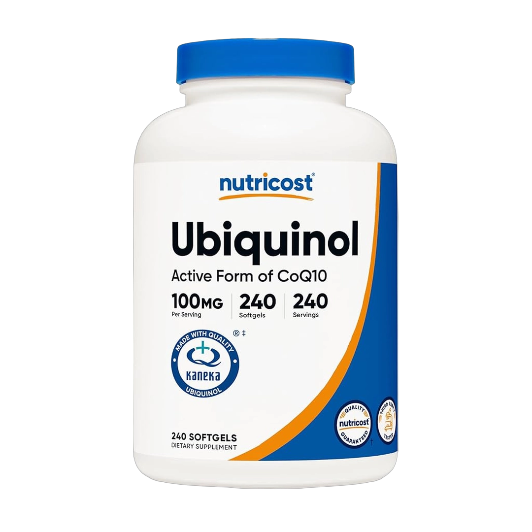 Nutricost, Ubiquinol, 100 mg, 240 Softgels