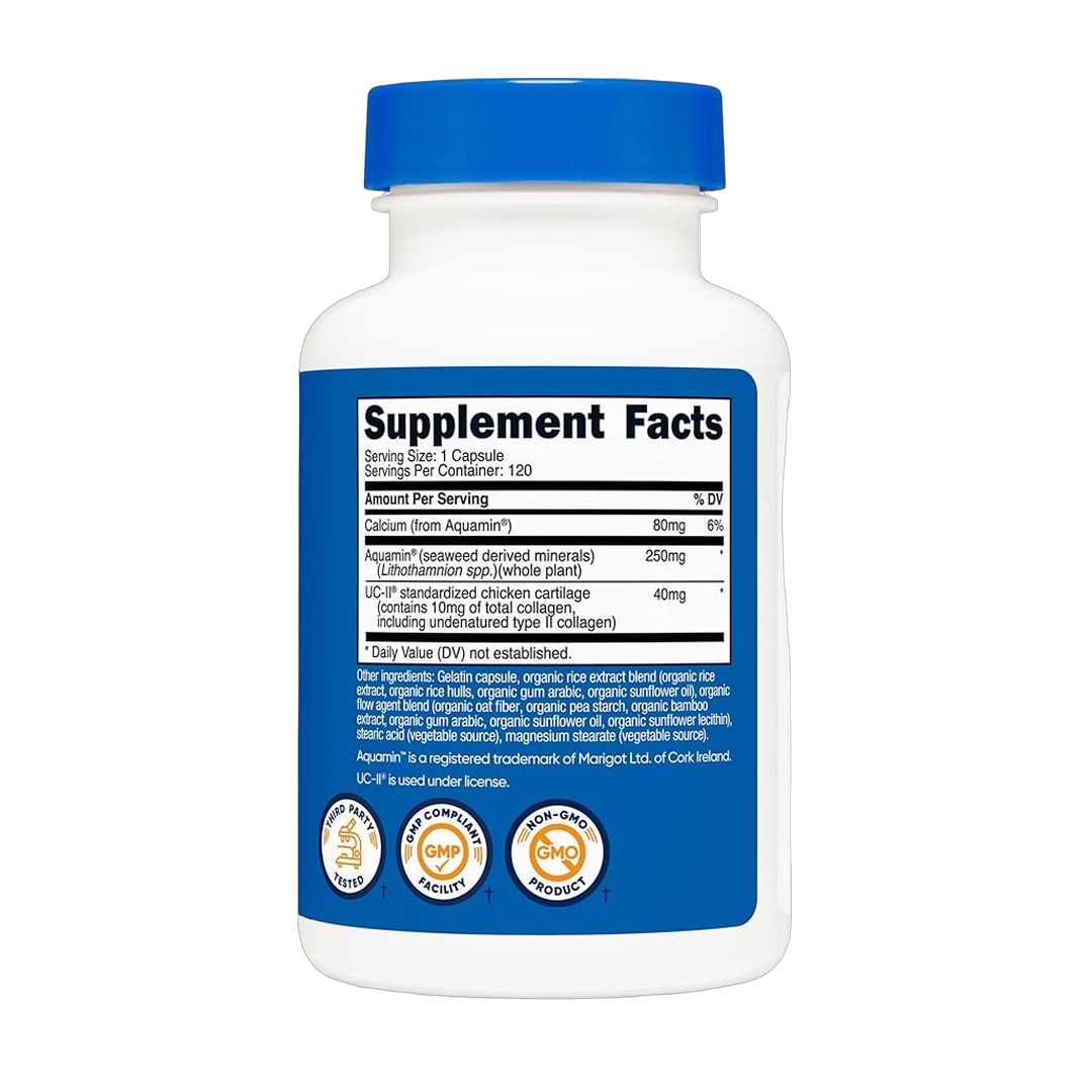Nutricost, UC-II Collagen, 40 mg, 120 Capsules