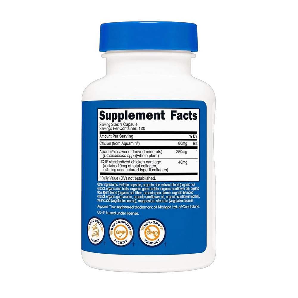 Nutricost, UC-II Collagen, 40 mg, 120 Capsules